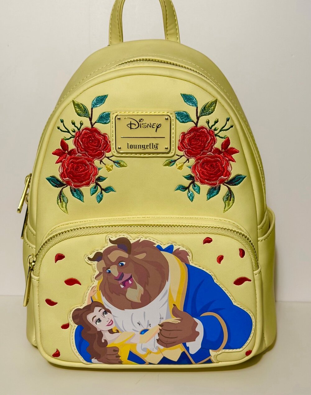 Loungefly Disney Beauty and the Beast Belle & Beast Ballroom Scene Mini Backpack